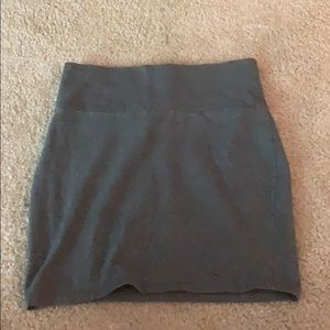 Mini pencil skirt